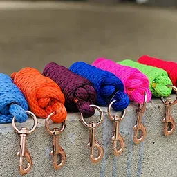 generic Cavalary Horse Lead Rope, Polypropylene, 7 Feet, Black image 5