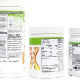 HERBALIFE Weight Loss Combo (Formula 1 Shake - Rose Kheer Flavor, Protein Powder 200G, Afresh - Ginger Flavor) Combo (750 Grams) image 2