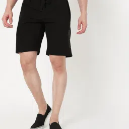 gas Logo Print Drawstring Shorts with Insert Pockets image 1