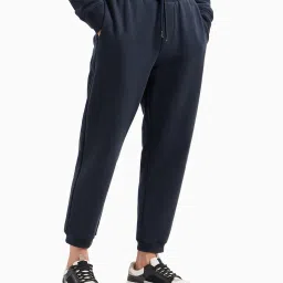 armani exchange Men Retro Sport Regular Fit Cotton Joggers image 1