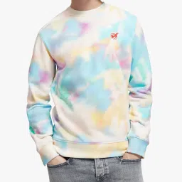 scotch & soda Tie & Dye Crew-Neck Sweatshirt image 1