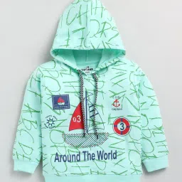 cutopies Graphic Print Hoodie with Ribbed Hem image 1