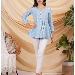 kami kubi Women Geometric Print Print Relaxed Fit Tunic image 1