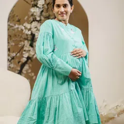 the drama mama Women Printed Fit & Flare Dress image 1