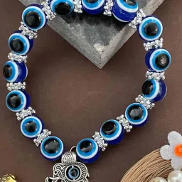 digital dress room Beaded Bracelet Rakhi image 1
