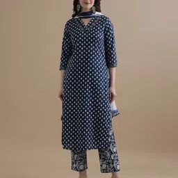 jaipur kurti Women Embroidery Kurta Set image 1
