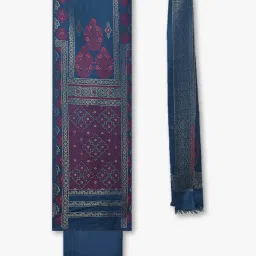 avaasa Floral Woven 3-Piece Dress Material image 1