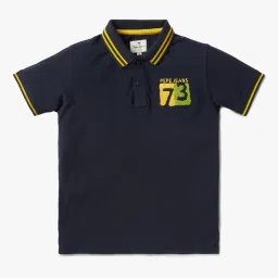 pepe jeans Boys Piper Regular Fit Polo T-Shirt image 1