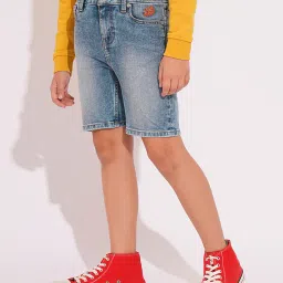 jack & jones Boys Flat-Front Regular Fit Shorts image 1