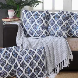 aazeem Set of 5 Digital Print Cushion Cover 16" x 16" image 1