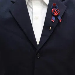 69th avenue Floral-Design Metal Lapel Pin image 1