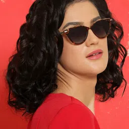 vincent chase Women Polarized and UV Protected Cat-Eye Sunglasses -VC S11176 image 1