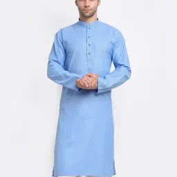 kraft india Striped Cotton Long Kurta image 1