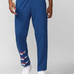 reebok Logo Print Straight Track Pants with Insert Pockets image 1