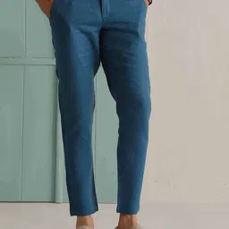 andamen Relaxed Fit Flat-Front Chinos image 1