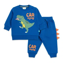 juscubs Infants Graphic Print Crew-Neck T-Shirt & Joggers Set image 1
