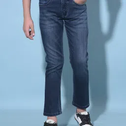 crimsoune club Jeans with 5-Pocket Styling image 1