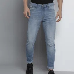 the indian garage co Washed Slim Fit Jeans image 1