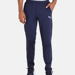puma Mid-Rise Track Pants with Insert Pockets image 1