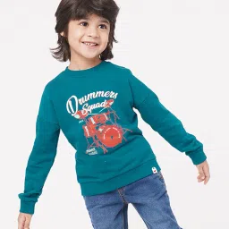 ed-a-mamma Sustainable Graphic Print Round-Neck Sweatshirt image 1