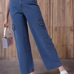 freehand Women High-Rise Baggy Fit Jeans image 1
