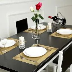 monkdecor Set of 6 Patterned PVC Placemats image 1