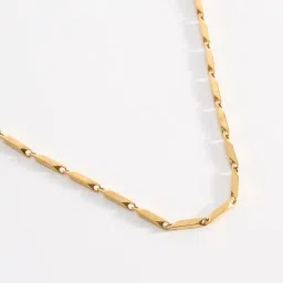 the bear house Men Gold Plated Long Chain image 1