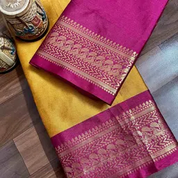 alakhdhani creation Women Traditional Saree With Blouse image 1