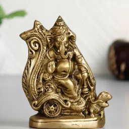 ecraftindia Lord Ganesha Handcrafted Idol image 1