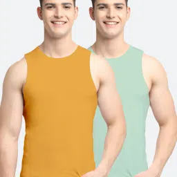 friskers Pack of 2 Sleeveless Vests image 1