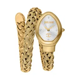 just cavalli JC1L264M0025 Snake-Shaped Analogue Watch image 1