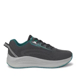 campus Men Knitted Lace-Up Running Shoes image 1
