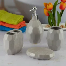 kookee 4-Piece Soap Dispenser & Holders Set image 1