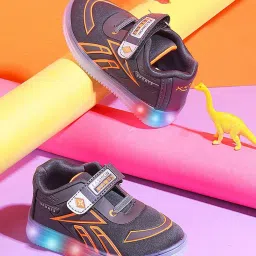 kats Boy Velcro-Closure Round-Toe Sneakers image 1