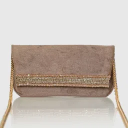 house of d'oro Embellished Velvet Sunglass Organiser image 1