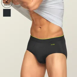 xyxx Pack of 2 Briefs with Branding image 1