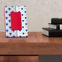 sej by nisha gupta Floral Print Rectangle Photo Frame image 1