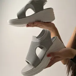 stylestry Stylised Toe Chunky Heels Sandals image 1