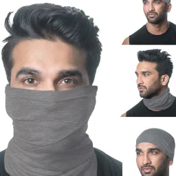 heelium Pack of 4 Unisex Heathered Bandanas image 1