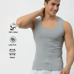 john players Men Round-Neck Sleeveless Vest image 1