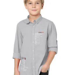 fabfarm Solid Regular Fit Shirt image 1