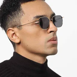 ted smith TS-50763-C1 UV-Protected Full-Rim Round Sunglasses image 1