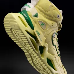 atom Mid-Top Round-Toe Lace-Up Shoes image 1