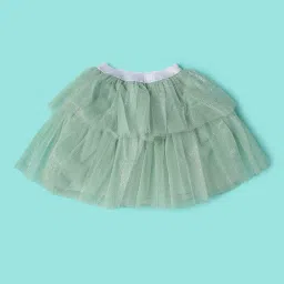 wotnot by azorte Tiered Skirt with Elasticated Waistband image 1