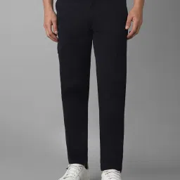 louis philippe Men Slim Fit Flat-Front Chinos image 1