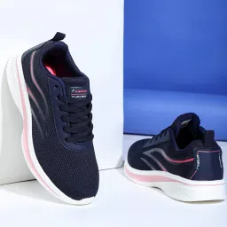 abros Women Knitted Running Shoes with Lace Fastening image 1