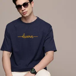 buda jeans co Men Graphic Oversized Fit Crew- Neck T-Shirt image 1