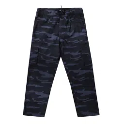 cantabil Mid Rise Camouflaged Jogger Jeans image 1