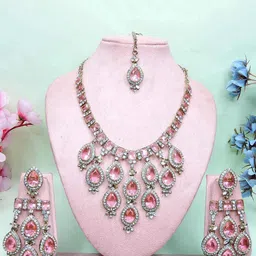 vatsalya Women Necklace & Earings Set image 1