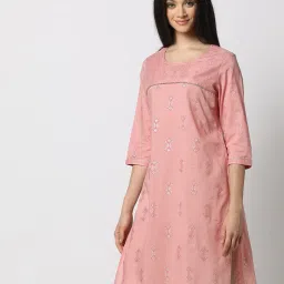 avaasa mix n' match Women Printed Straight Kurta image 1